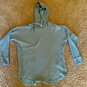 A&F Waffle Hoodie Cozy AF collection with the Sister Studio